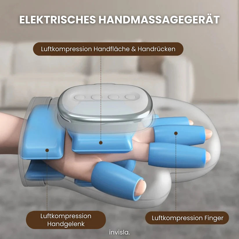 Intelligent massageapparaat voor je handen