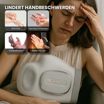 Intelligent massageapparaat voor je handen
