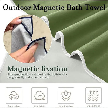 Microvezel magnetische strandhanddoek